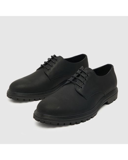 Schuh Black Paul Lace-up Shoes In for men