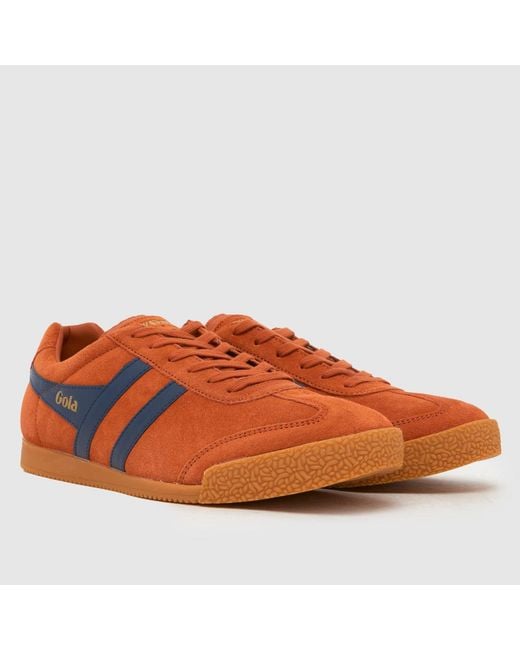 Gola Orange Harrier Trainers for men