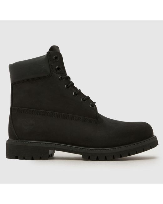 Timberland Black 6 Inch Premium Boots for men