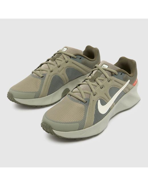 Nike Green Metro Tek Trainers for men