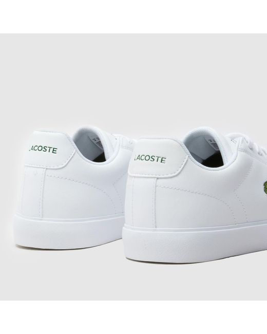 Lacoste White Lerond Set Trainers