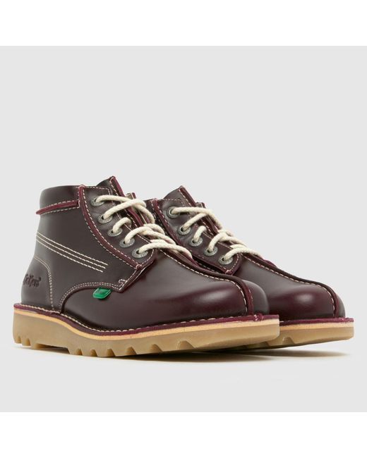Kickers Classics Brown Kick Hi Central Boots