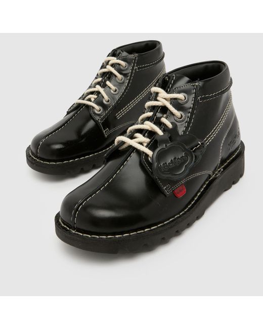 Kickers Classics Black Kick Hi Central Boots