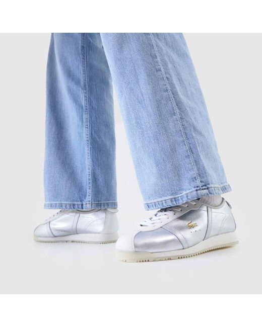Lacoste White Club Low Trainers