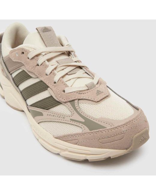 Adidas Natural Spiritain 2000 Trainers In