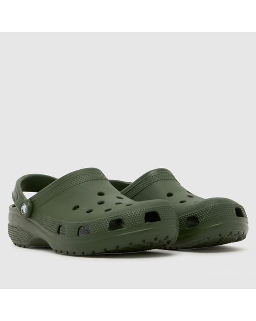 CROCSTM Green Classic Clog Sandals for men