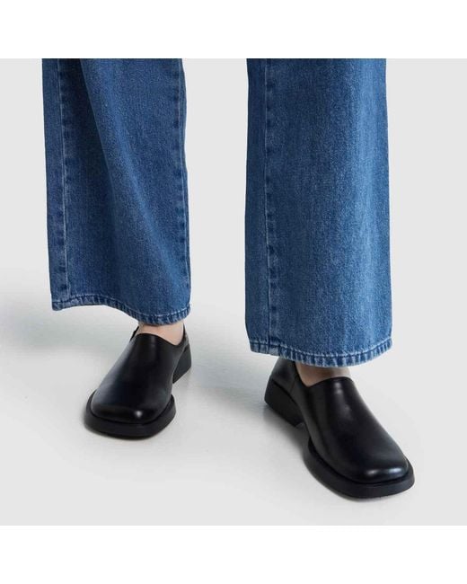 Camper Black Donna Flats