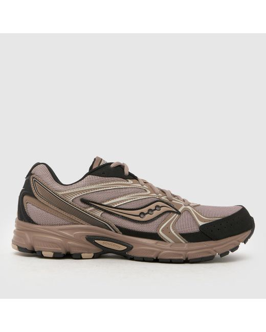 Saucony Brown Ride Millennium Armor Trainers for men