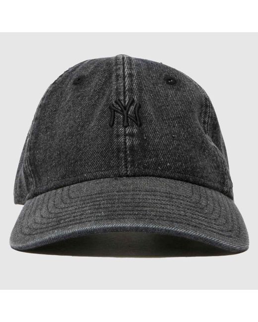 KTZ Black Denim 9Twenty Cap