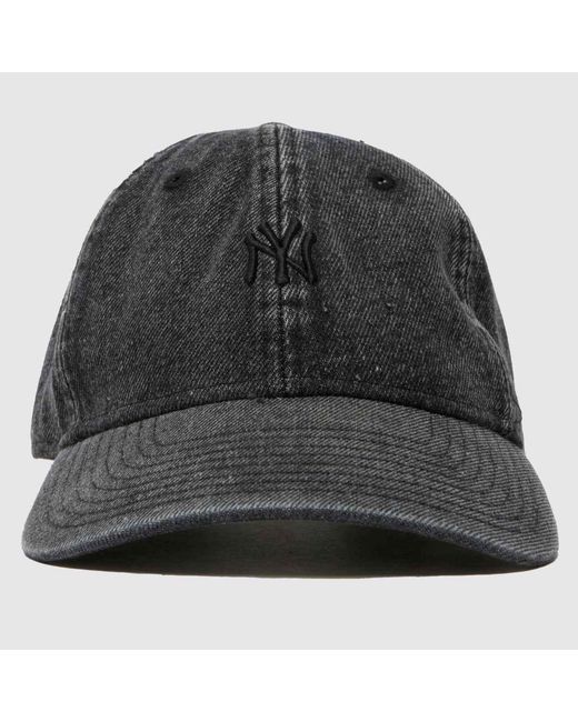 KTZ Black Denim 9Twenty Cap