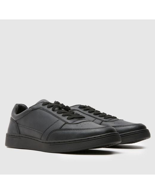 Schuh Black Welby Court Trainers for men