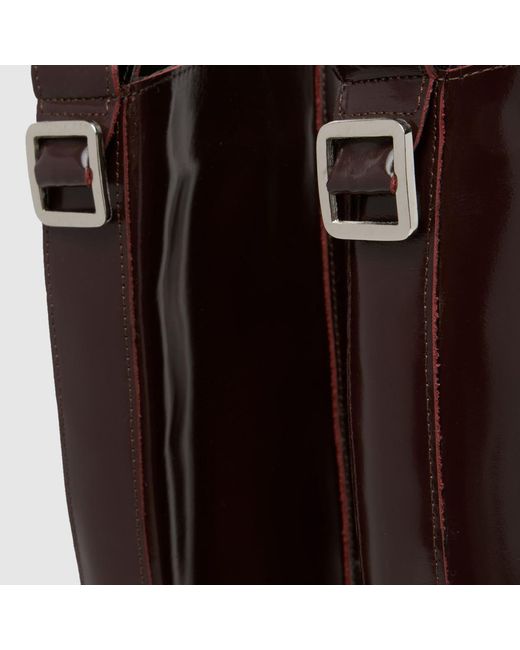 Schuh Brown Daffodil Leather Riding Boots