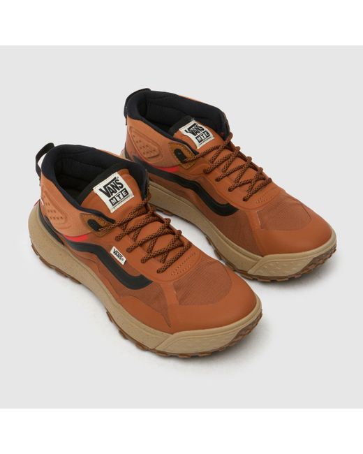 Vans Brown Mte Crosspath Mid Trainers for men