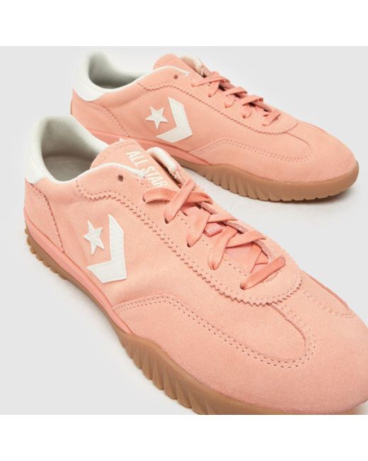 Converse Pink Run Star Trainers