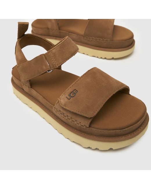 Ugg Brown Goldenstar Sandals