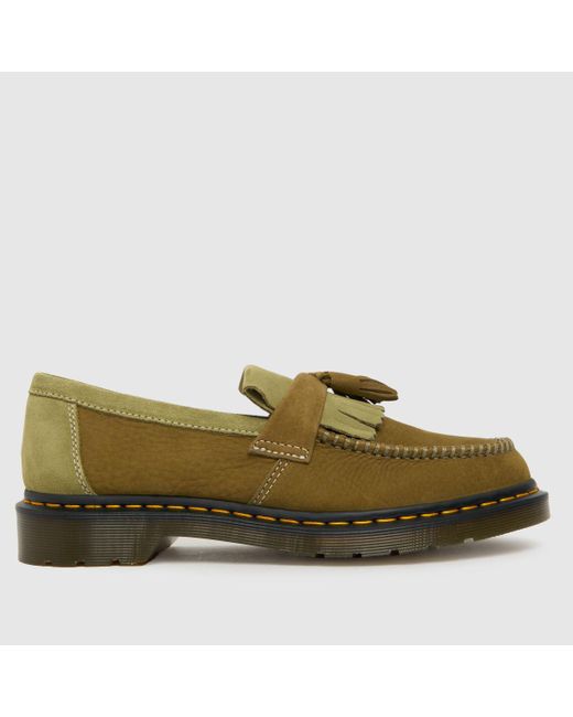 Dr. Martens Green Adrian Shoes In for men