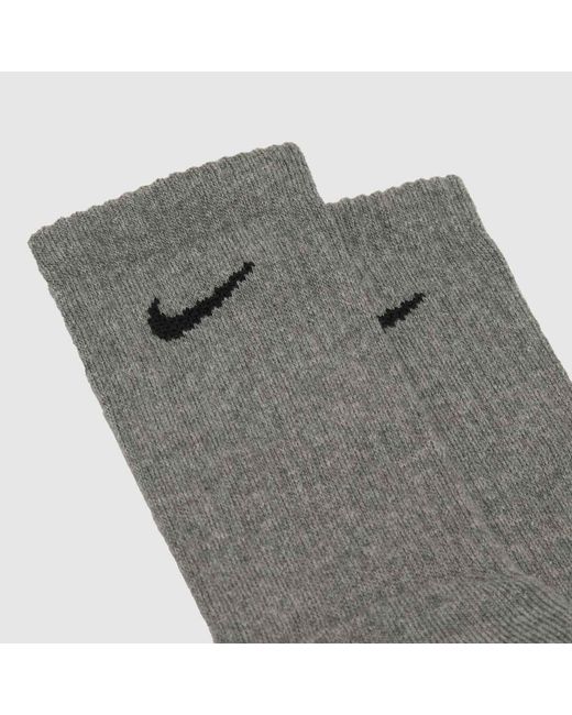 Nike Black Crew Socks 3 Pack