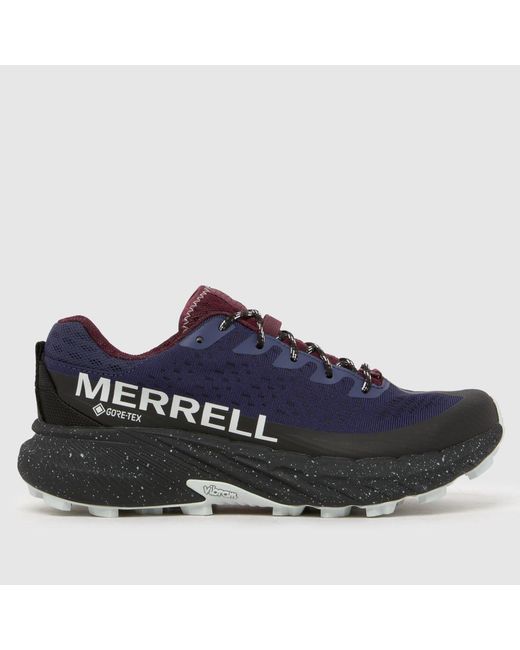 Merrell Blue Agility Peak 5 Gore-Tex Trainers