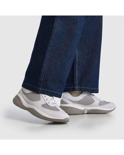 Steve Madden White Prevale Trainers for men