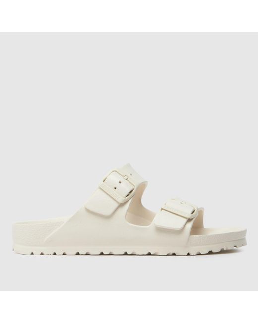 Birkenstock White Arizona Sandals