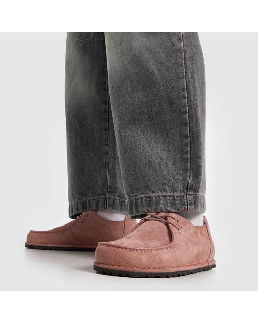 Birkenstock Pink Utti Lace Shoes for men
