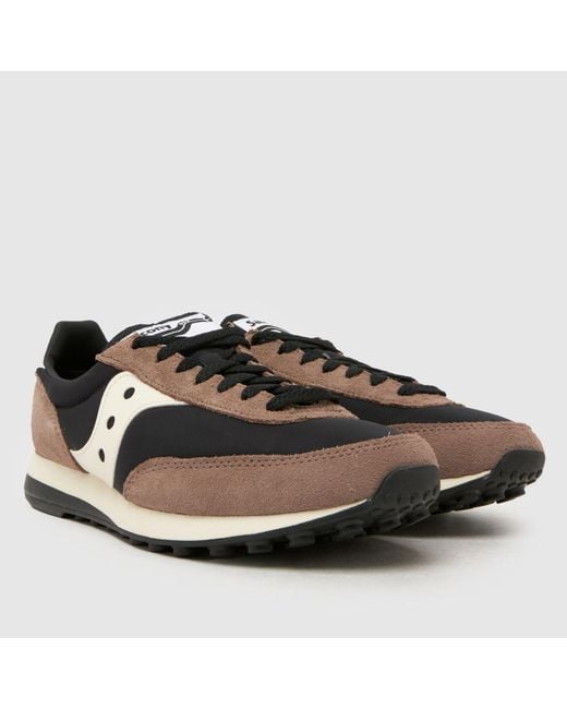 Saucony Brown Trainer 80 Trainers