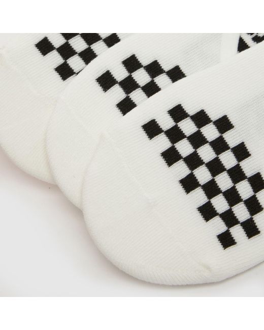 Vans White Classic Canoodle Socks 3 Pack