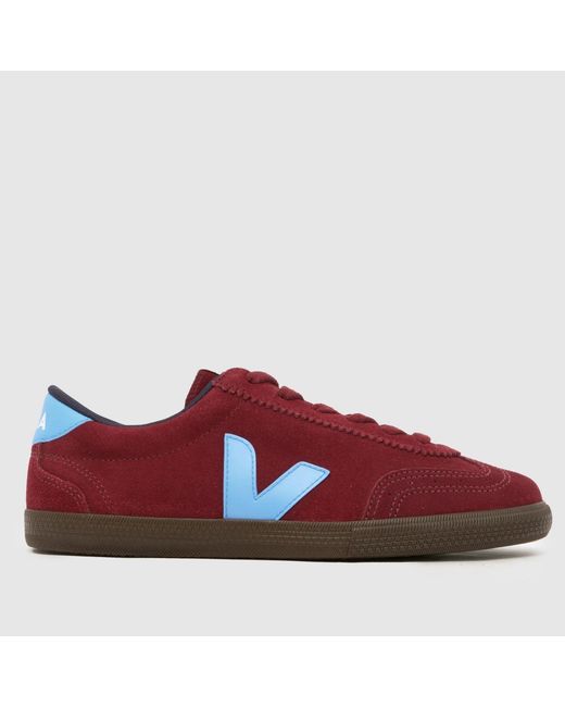 Veja Red Volley Trainers