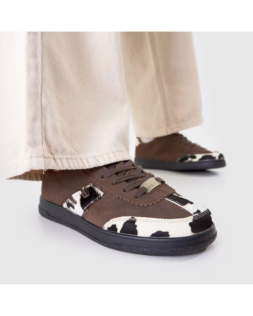 East Pacific Trade Brown Santos Trainers