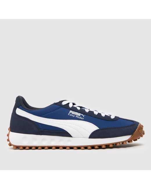 PUMA Easy Rider Ii Trainers In Navy White in Blue for Men Lyst UK