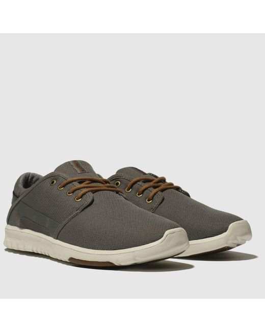 Etnies Gray Scout Trainers for men