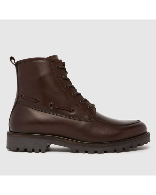 Schuh Brown Darcy Boat Boots for men