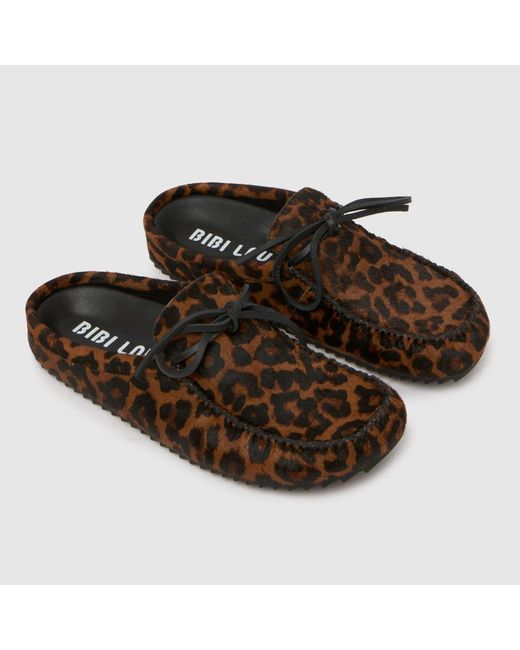 Bibi Lou Brown Alexia Mule Sandals