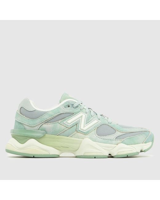 New Balance Green 9060 Trainers