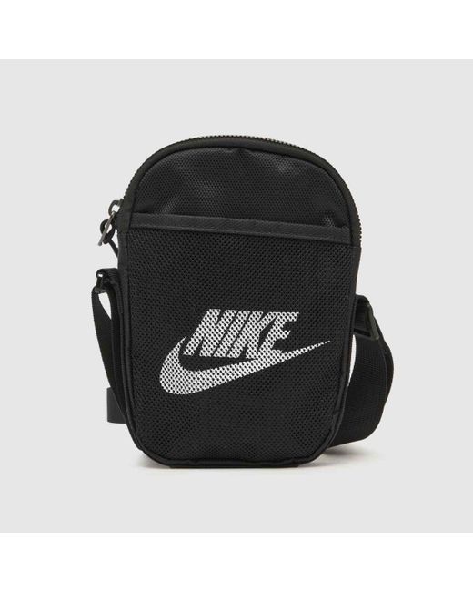 Nike Black Heritage Small Crossbody Bag