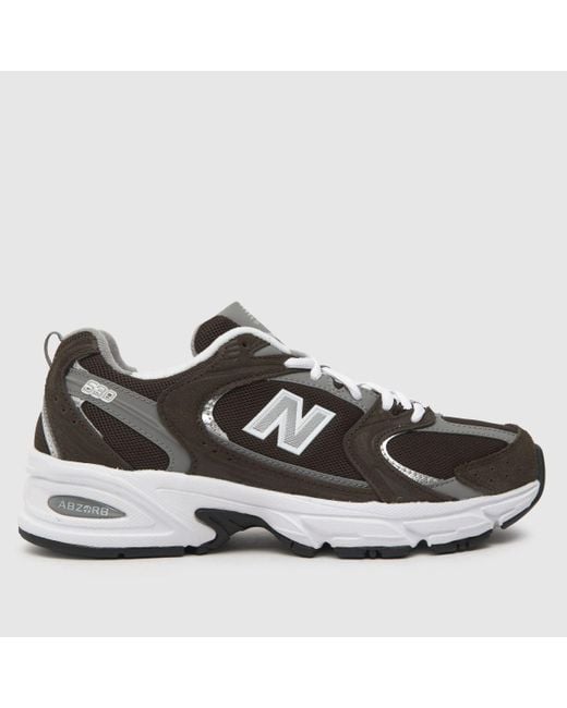 New Balance Gray 530 Trainers In Brown & White