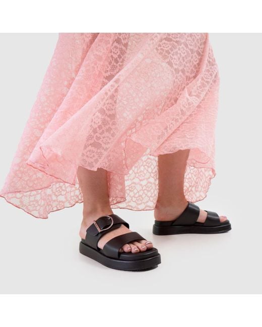 Barbour Black Adele Sandals