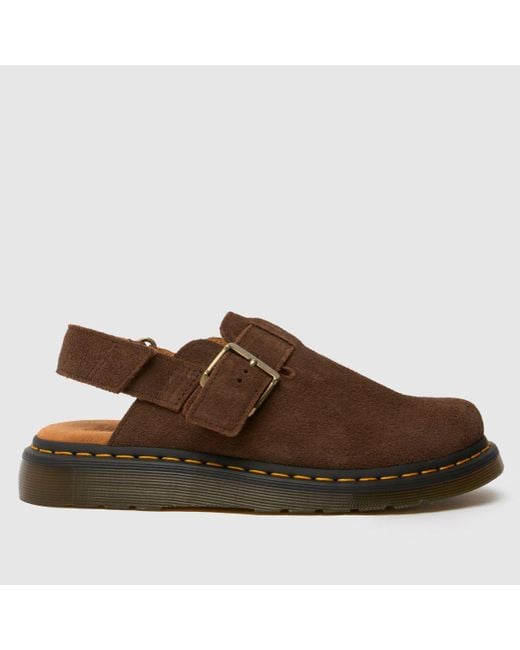 Dr. Martens Brown Ladies Jorge Mule Sandals, Size: 6 (Eu 39)