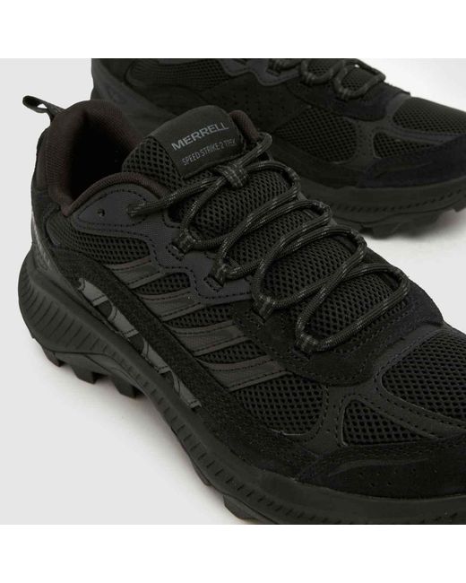 Merrell Black Speed Strike 2 Trek Trainers for men