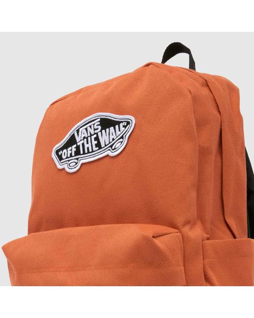 Vans Orange Old Skool Backpack