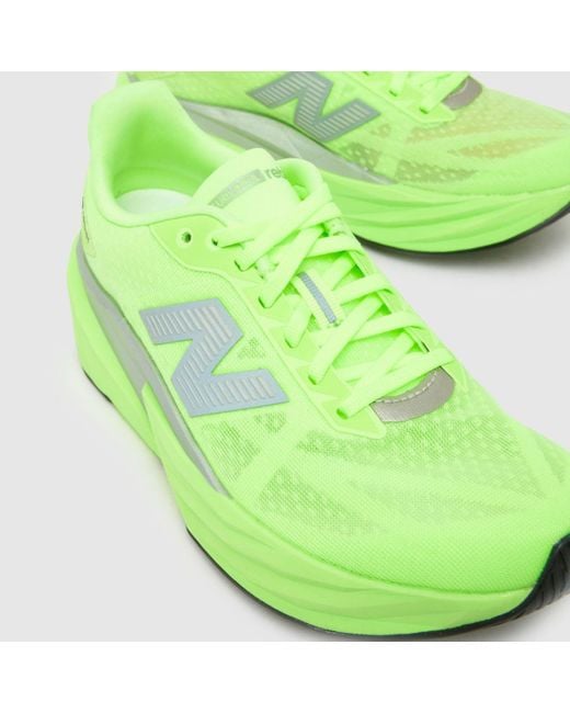 New Balance Green Fuelcell Rebel V5 Trainers for men