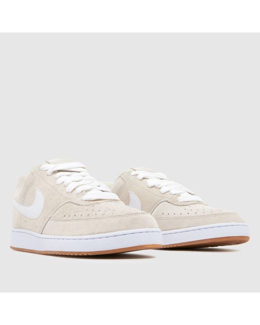 Nike White Court Vision Low Trainers for men