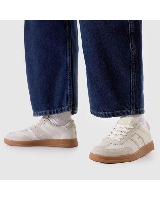 East Pacific Trade White Santos Trainers