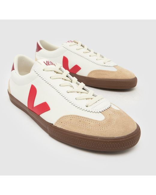 Veja Pink Volley Trainers for men