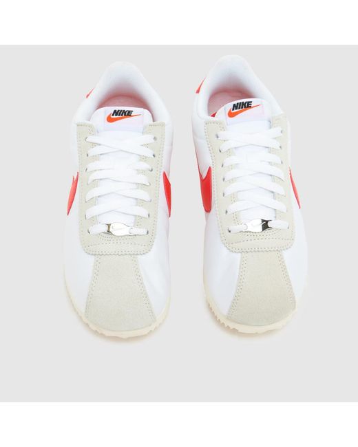 Nike Red Cortez Trainers