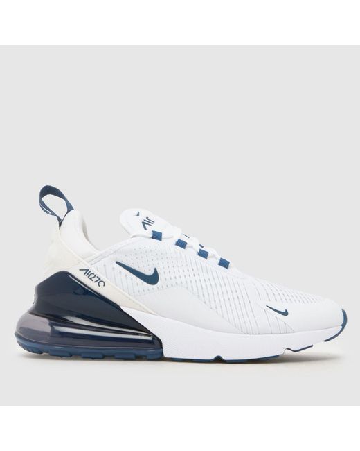 Nike White Air Max 270 Trainers