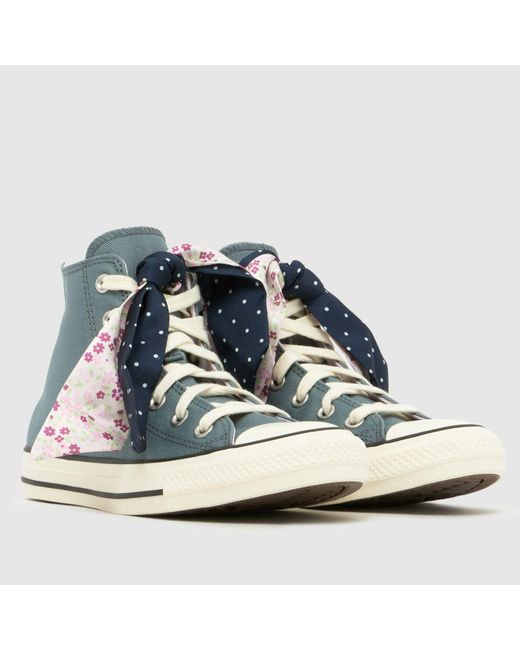 Converse Blue All Star Hi Clubhouse Trainers