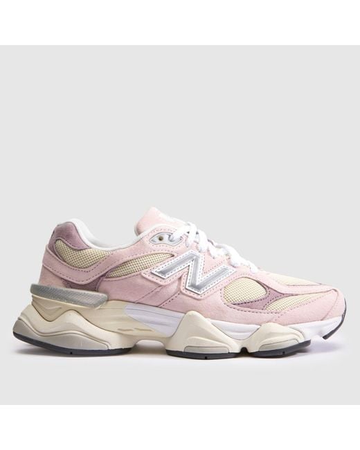 New Balance Pink 9060 Trainers