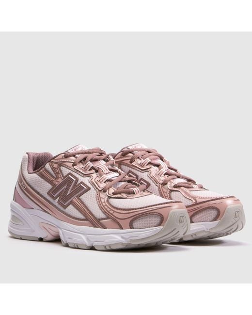 New Balance Pink 740 Trainers