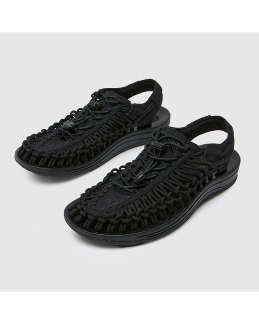 Keen Black Uneek Sandals In